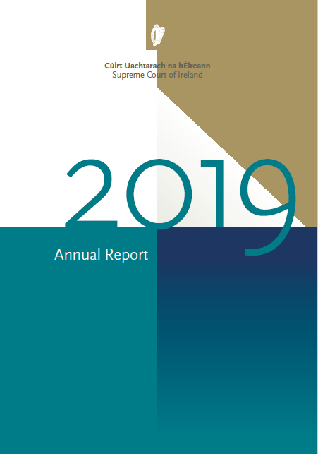 Front cover 2019 Supreme Court Annual report