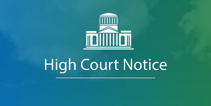 High Court Notice