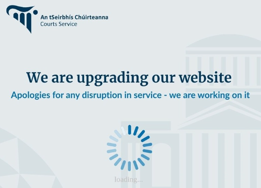 Resize Courts.ie upgrade image